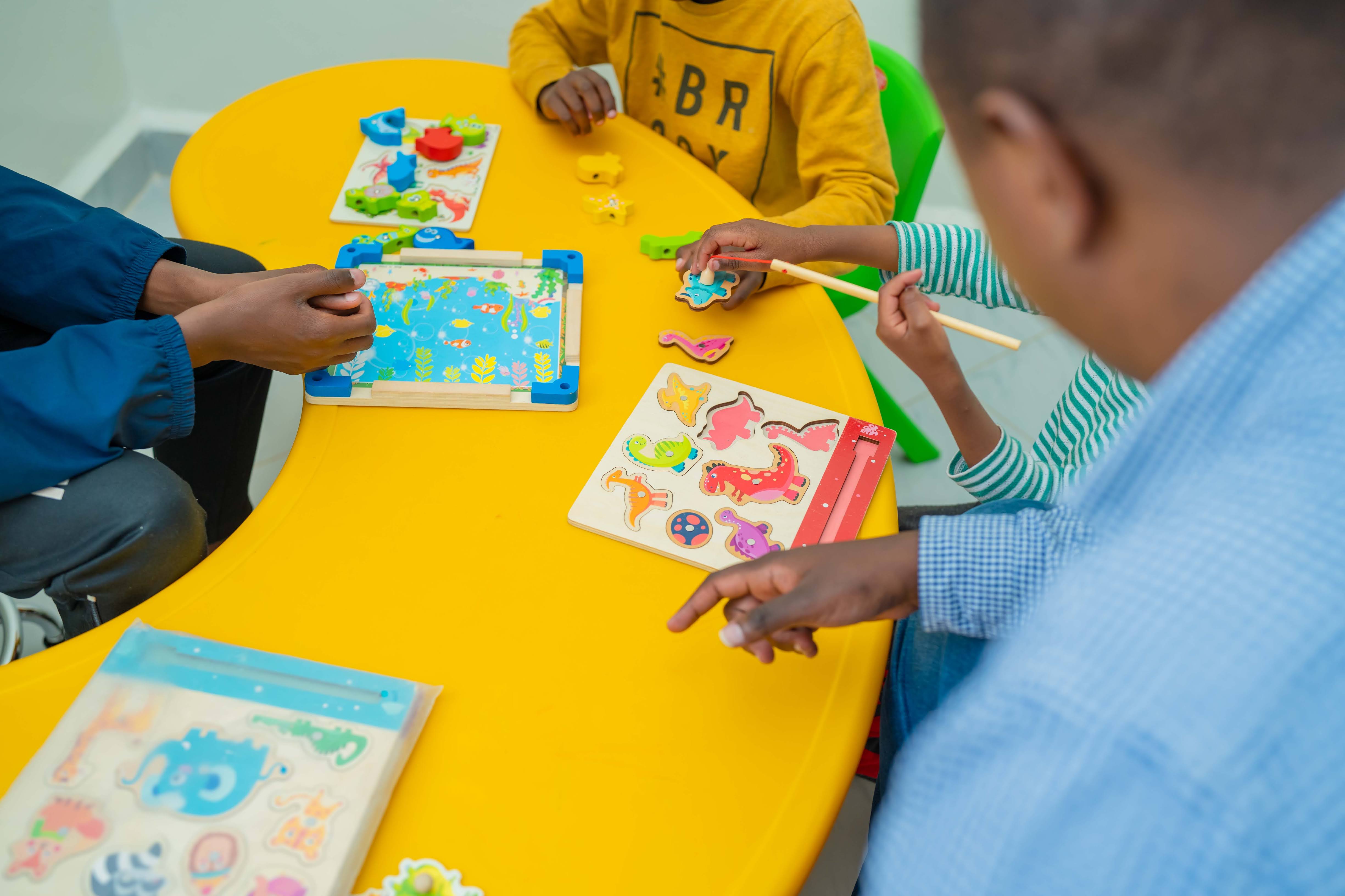 Families and community gathering at Tumaini Autism Centre